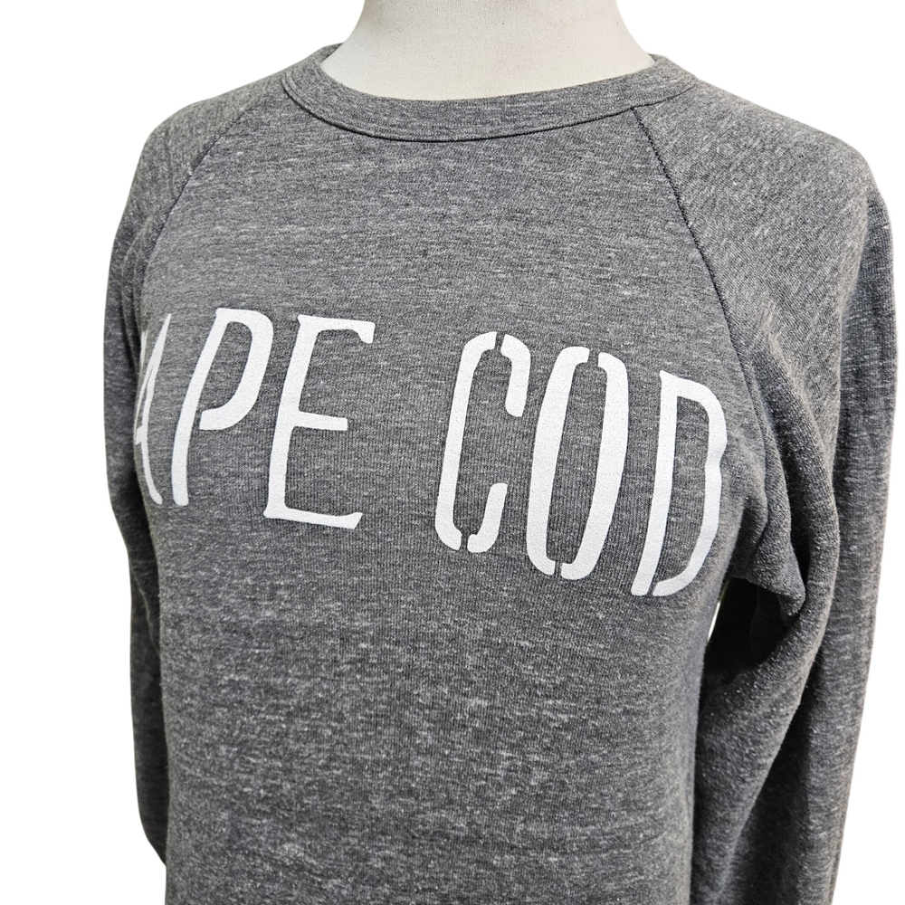 Kiel James Patrick Vacation Collection Gray Cape Cod Crewneck Sweatshirt Size S